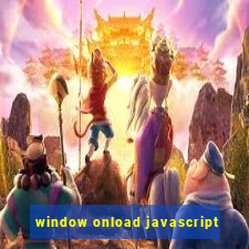 window onload javascript